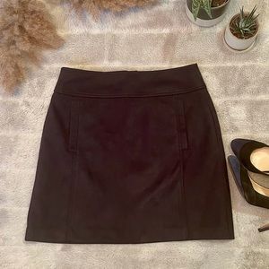 ✴️50% off - Loft Faux Suede Navy Blue Skirt